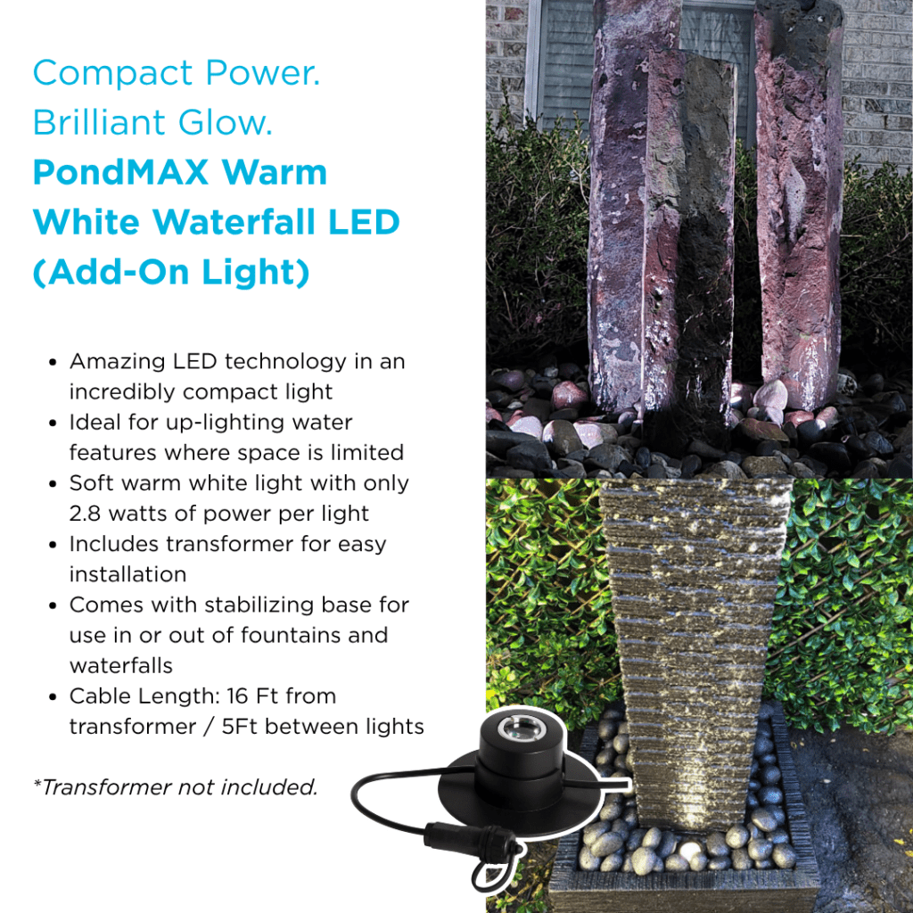 Fountain & Waterfall Warm White LED Add-On Light