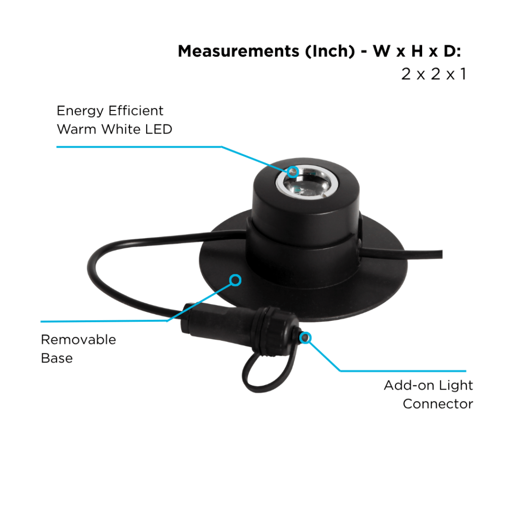 Fountain & Waterfall Warm White LED Add-On Light