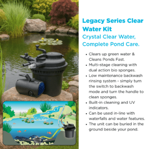 PondMAX Legacy Version Clear Water Pump and Filter Kit