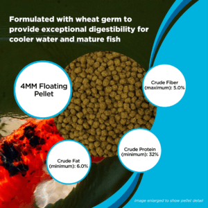PondMAX Spring & Fall Wheat Germ Pellet Info