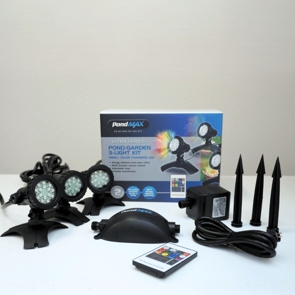 Small Color Changing LED 3-Light Kit