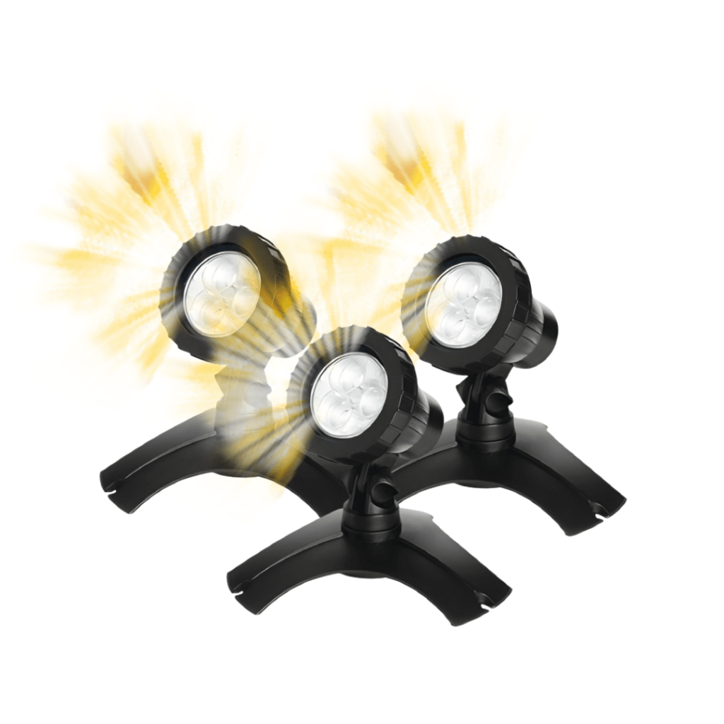 Warm White LED 3 Light Kit