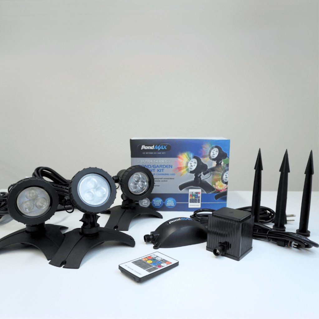 Large Color Changing 3 Light Kit