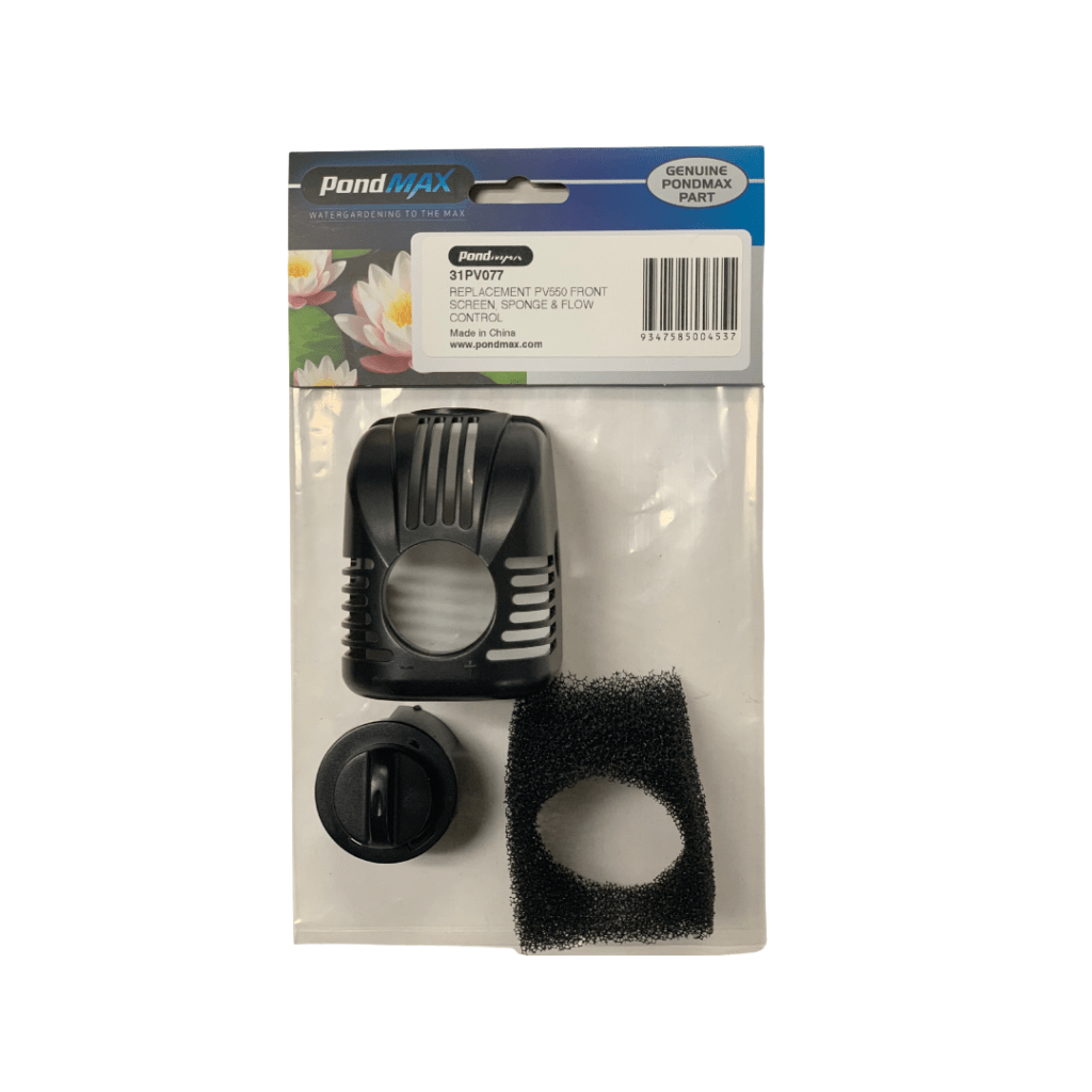 PV Series Pump Replacement Rubber Feet, Front Screen w/ Sponge & Flow Control