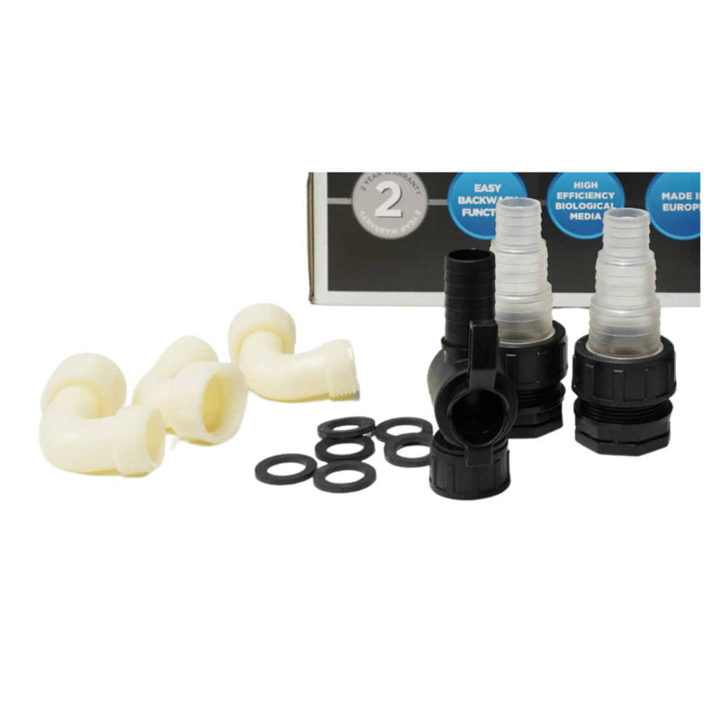 Replacement Hosetail & Gasket Set For Euro Series Pressure Filter PF1000-2000