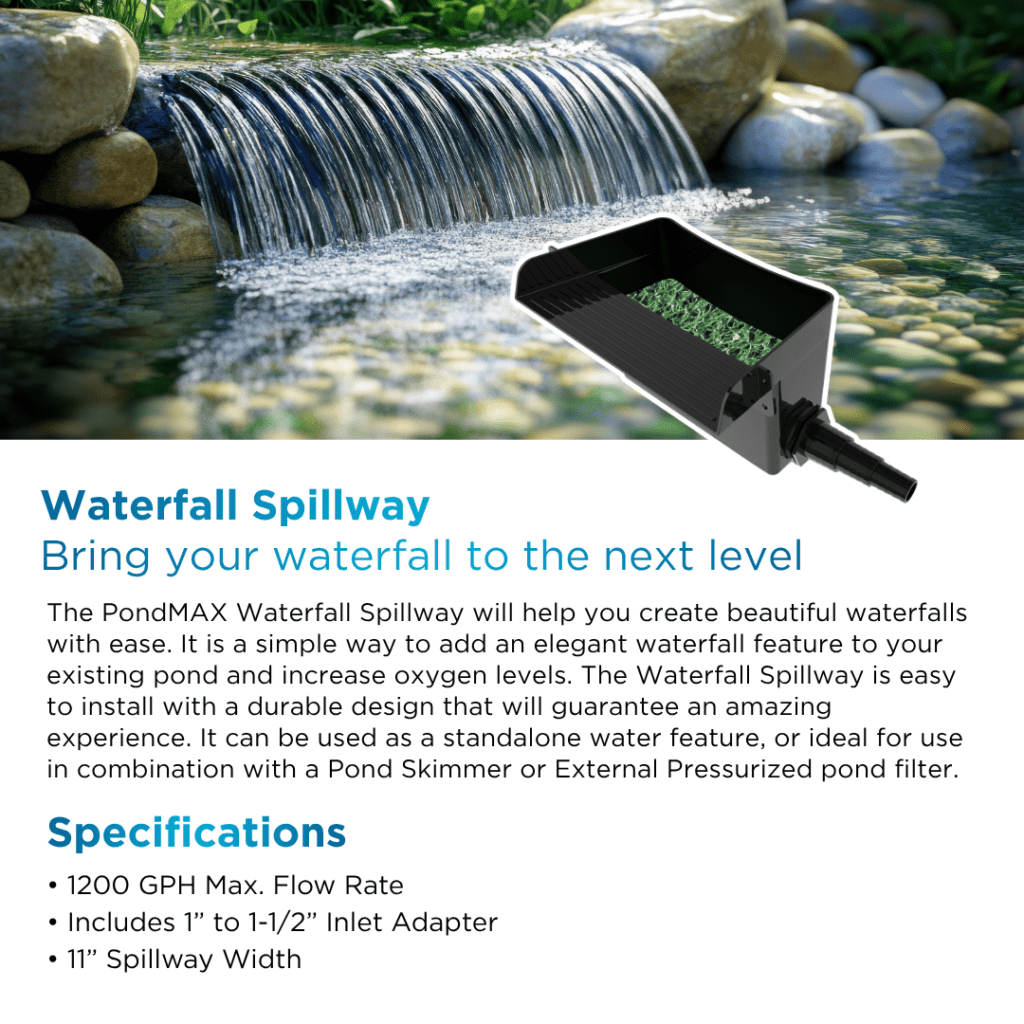 Waterfall Spillway 11″ w/ Filter