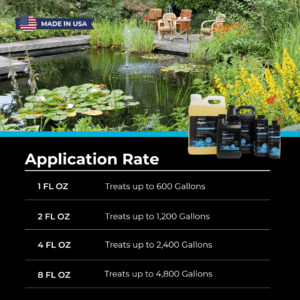 AlgaeSTOP Application Rate