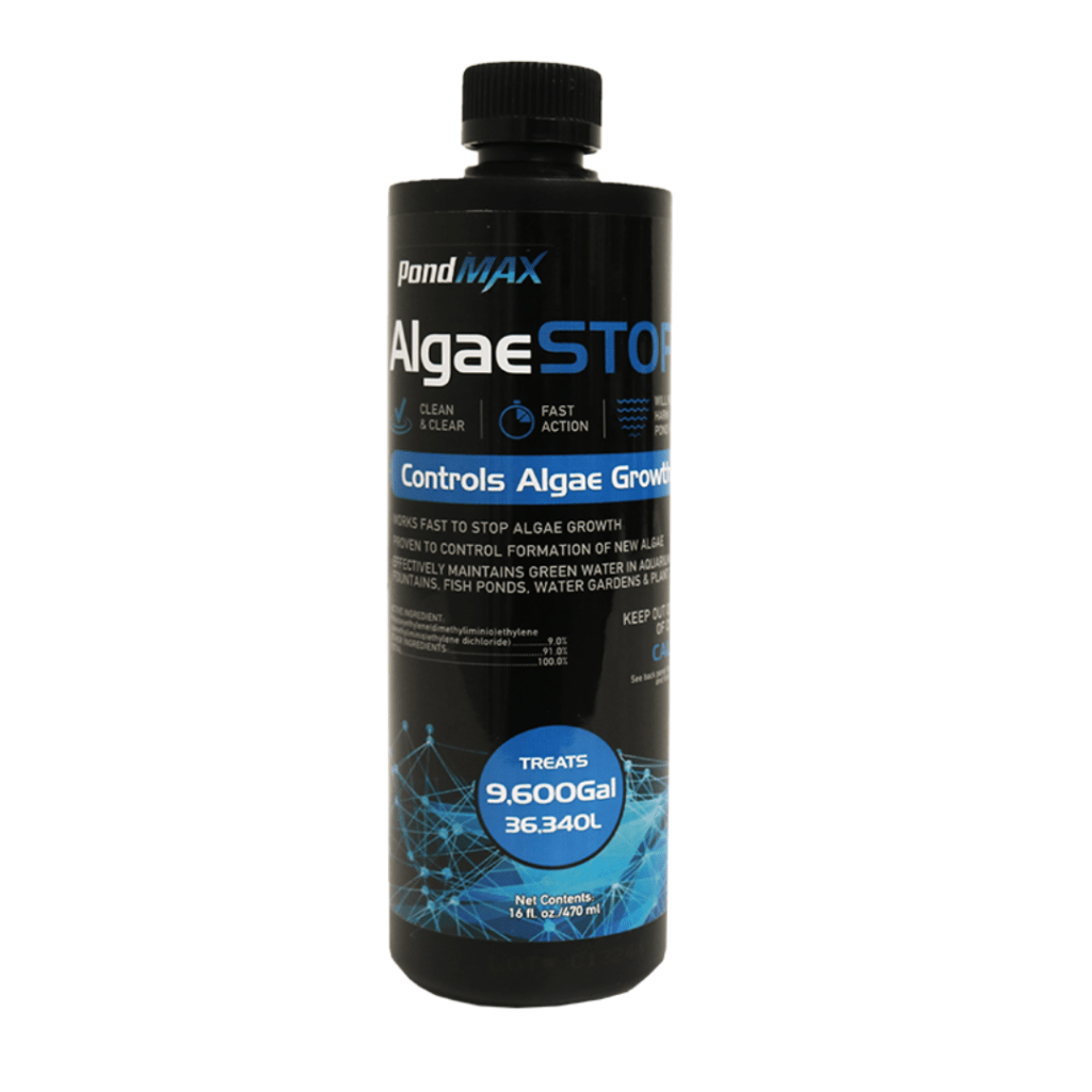 AlgaeSTOP, Controls Algae Growth & Cleans Fountain – 8oz & 16oz