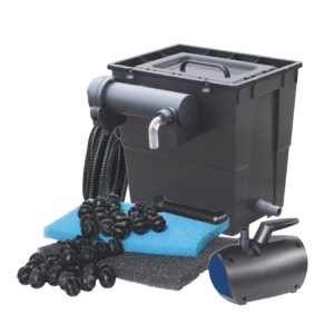 Pond filtration for clear water