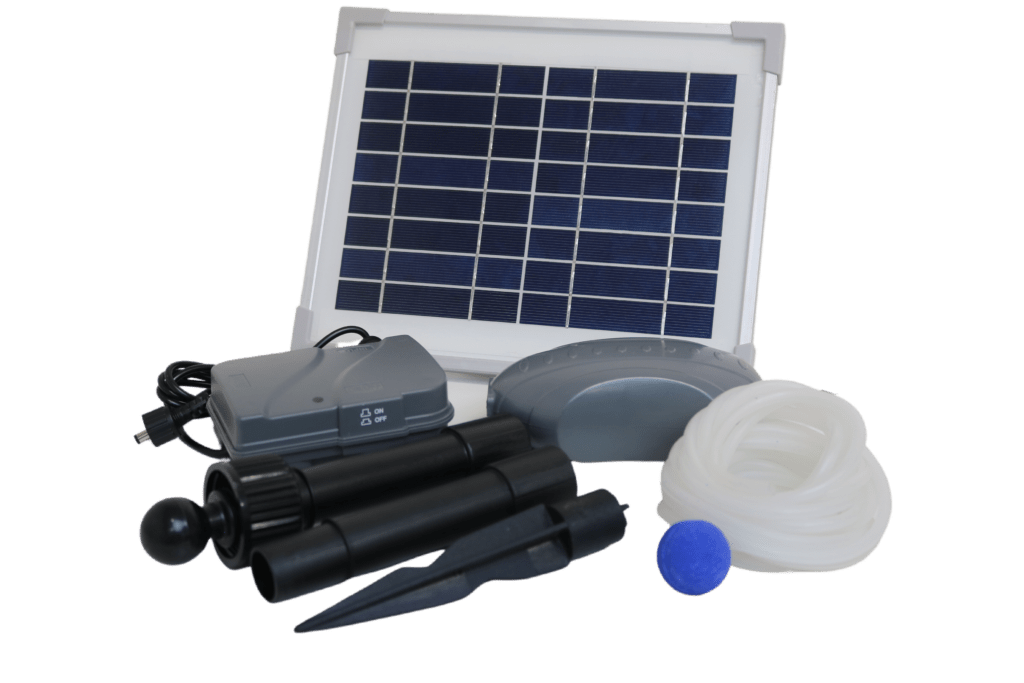 Solar Aeration Kit W/ Battery