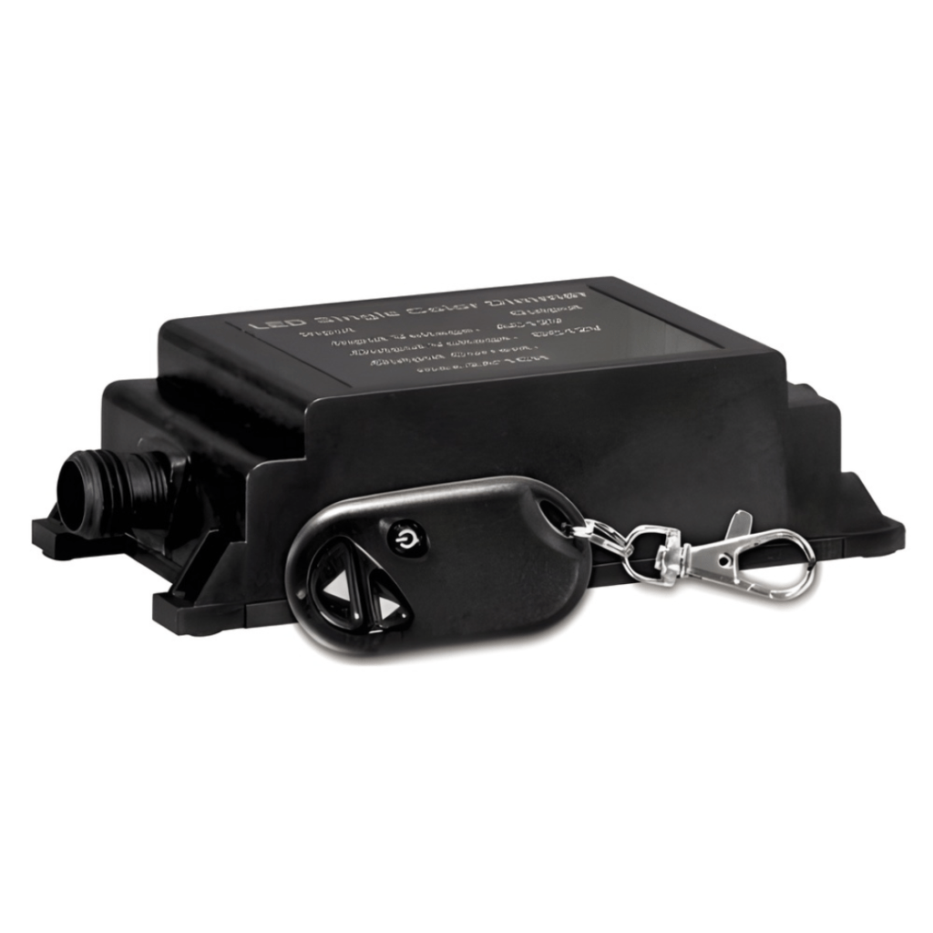 Wireless dimmer controller w/ remote (for white lights)