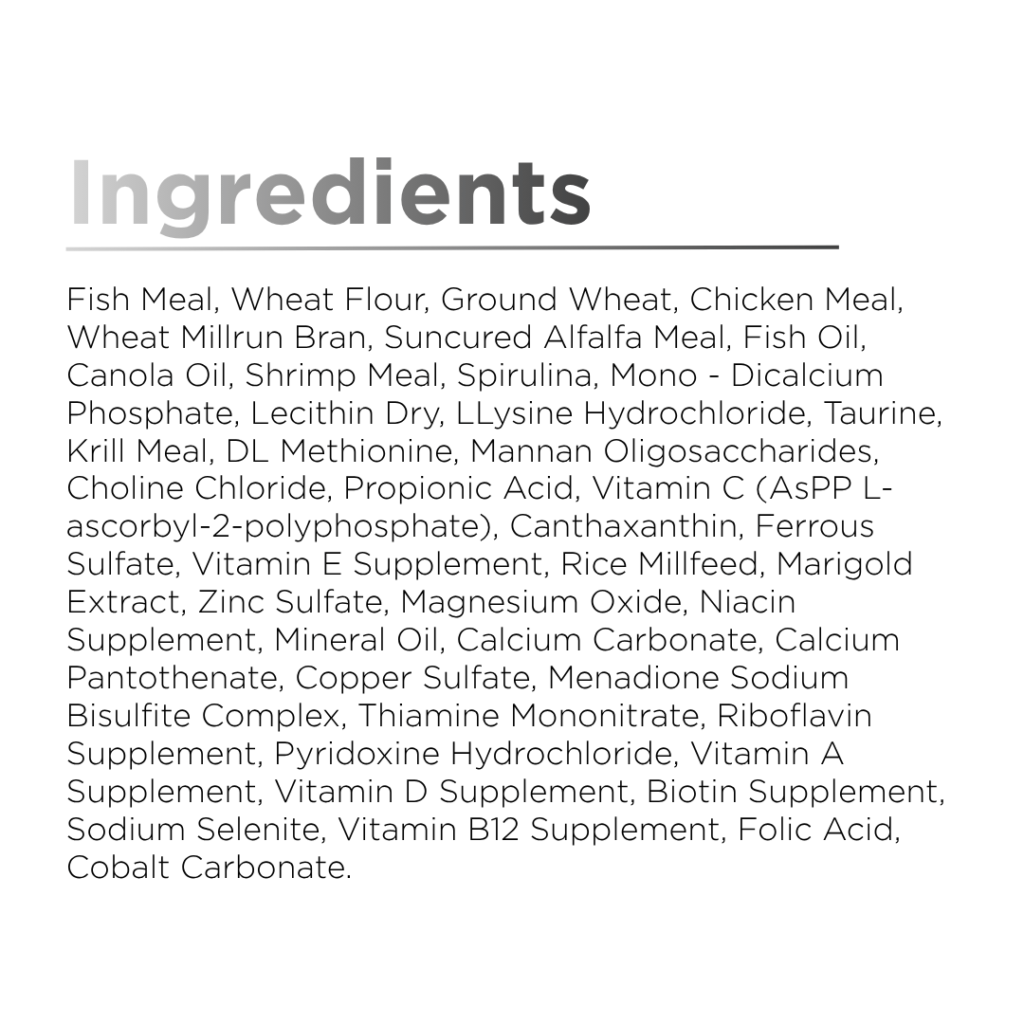 Platinum Color & Growth Koi Food